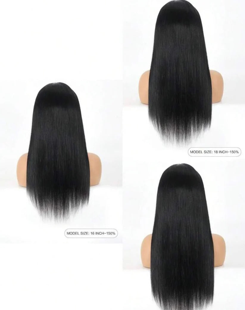 Gloria Straight Wig(human blend) high quality