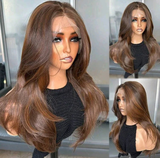 Brown Lace Front Wigs