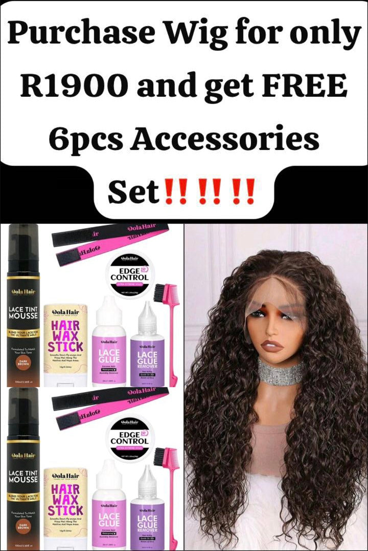 Chocolate Brown Soft Deep Lace Front Wig(human blend)